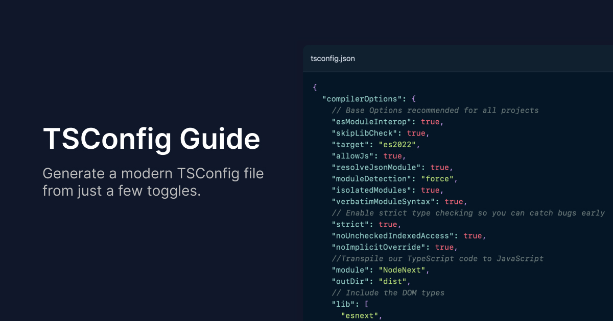 TSConfig Guide